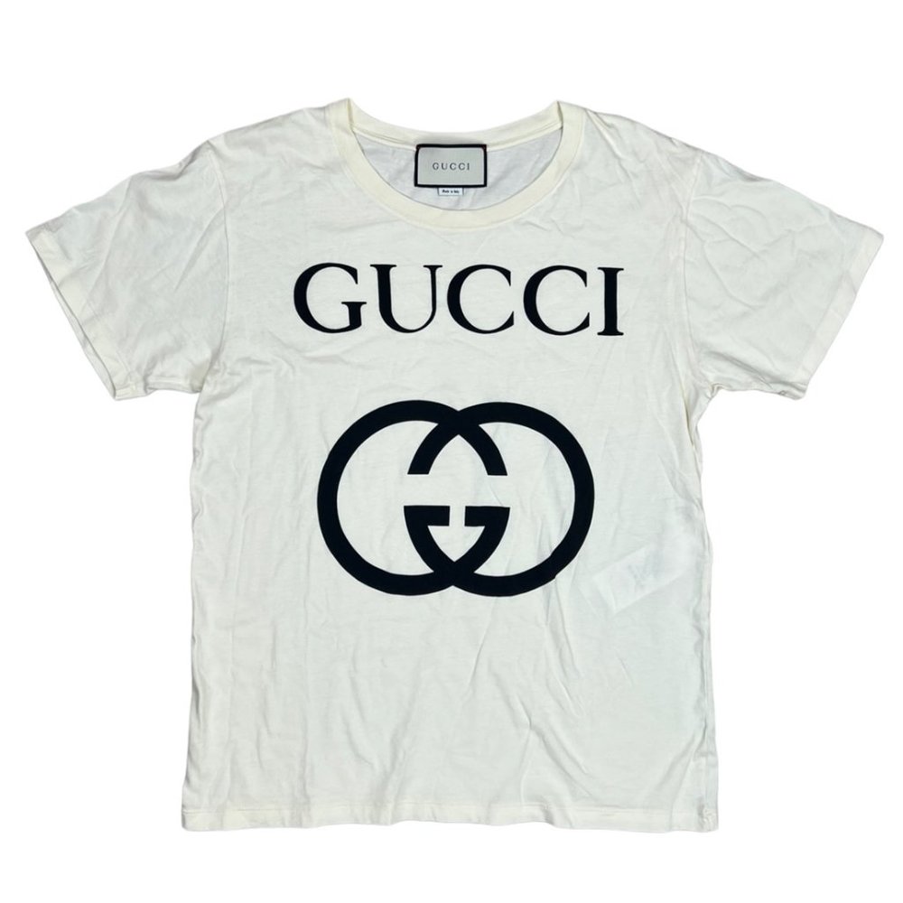 ❤️Gucci❤️Oversized Short Sleeve T-Shirt with Interlocking G